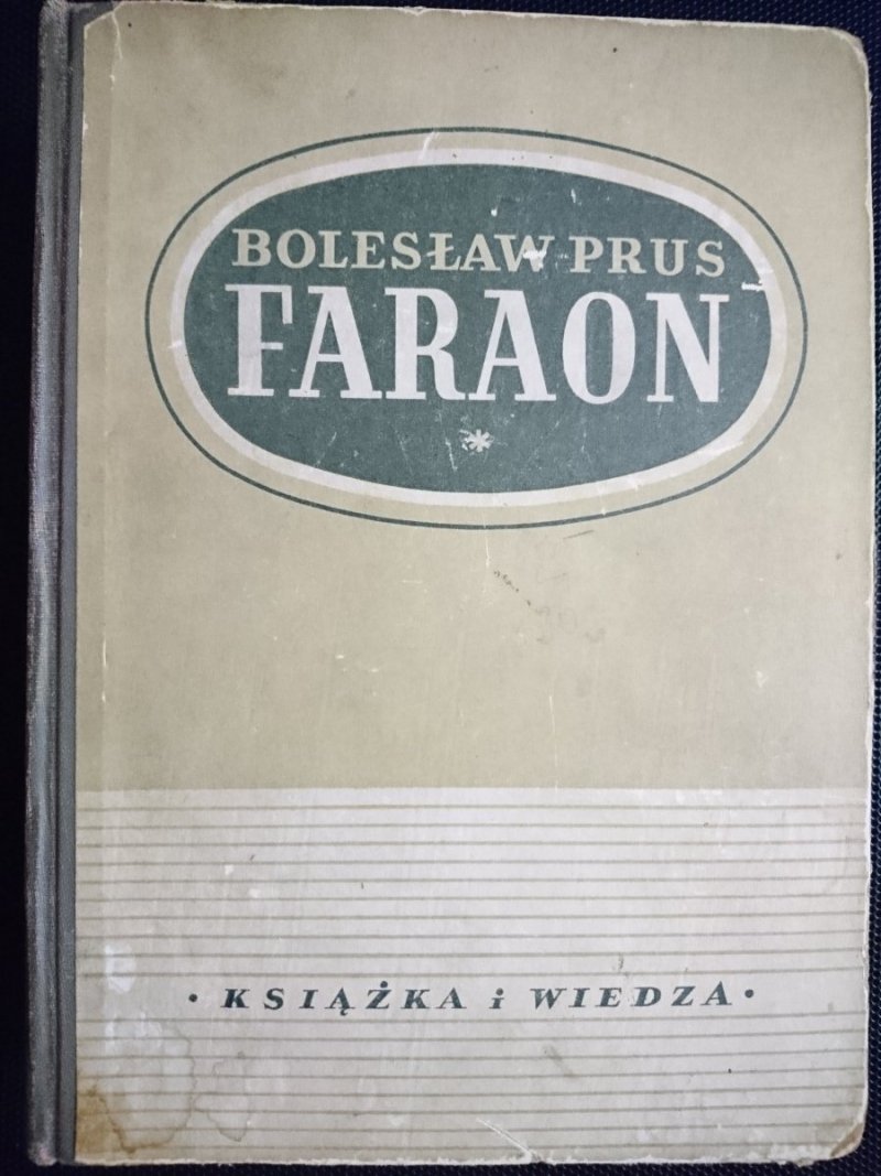 FARAON - Bolesław Prus 1949