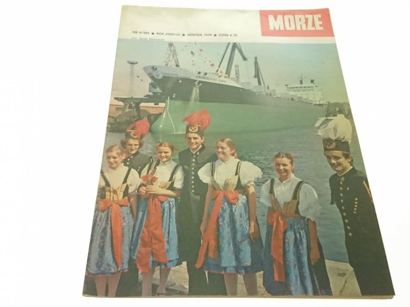 MORZE NR 8/585 ROK XXXV/LV SIERPIEŃ 1979