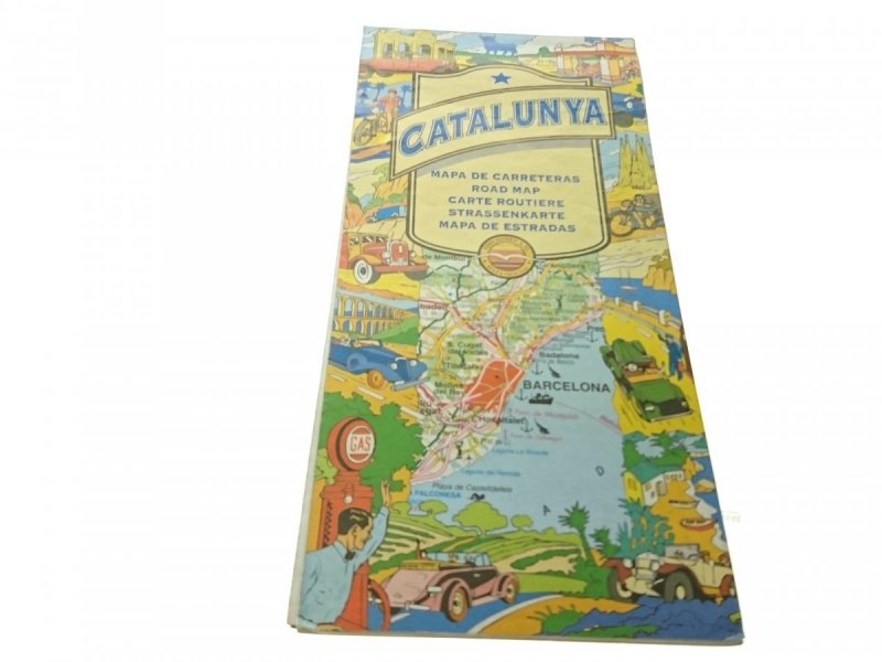 CATALUNYA. ROAD MAP 1: 500 000