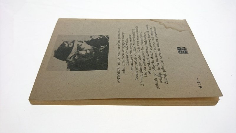 NOCNY LOT - Antoine de Saint-Exupery 1982