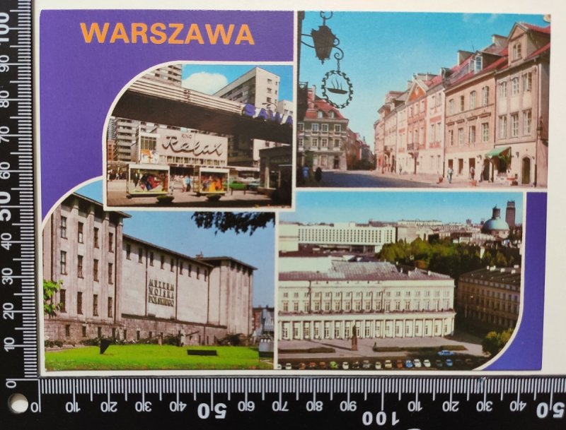 WARSZAWA. PASAŻ ŚRÓDMIEJSKI. ULICA FRETA