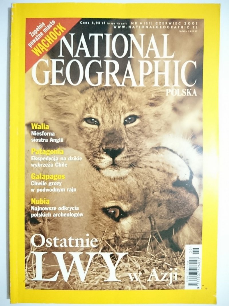 NATIONAL GEOGRAPHIC POLSKA   6-2001