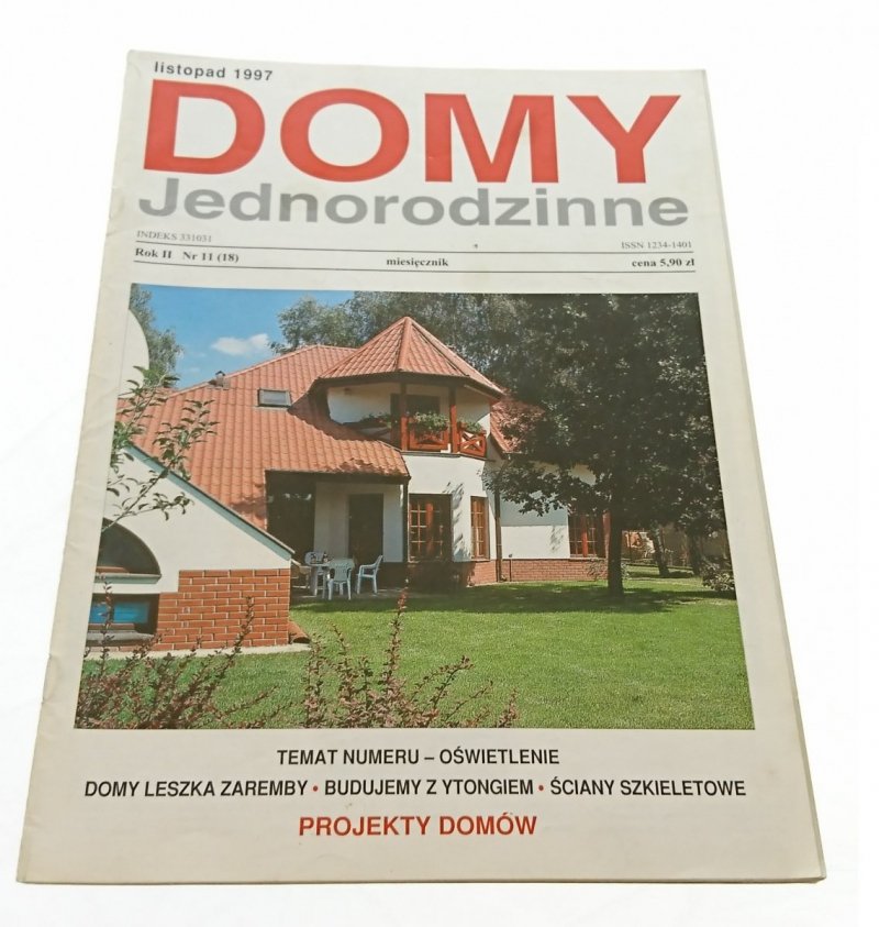 DOMY JEDNORODZINNE NR 11 (18) LISTOPAD 1997