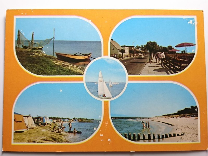 CHAŁUPY. PRZYSTAŃ RYBACKA. FRAGMENT... FOT. BILSKA