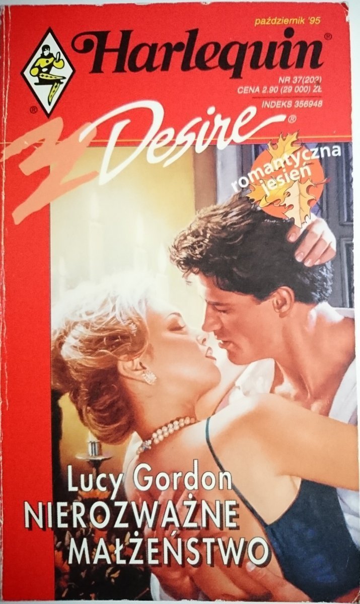NIEROZWIĄZANE MAŁŻEŃSTWO - Lucy Gordon 1995