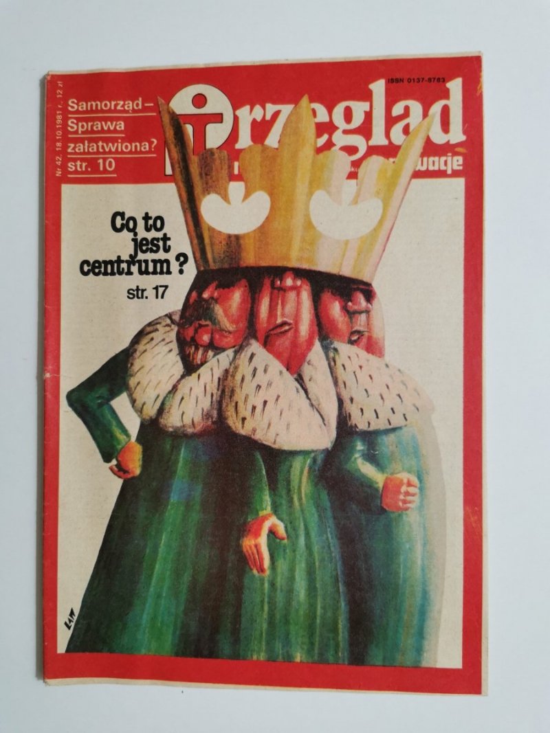 PRZEGLĄD TECHNICZNY INNOWACJE NR 42 18.10.1981