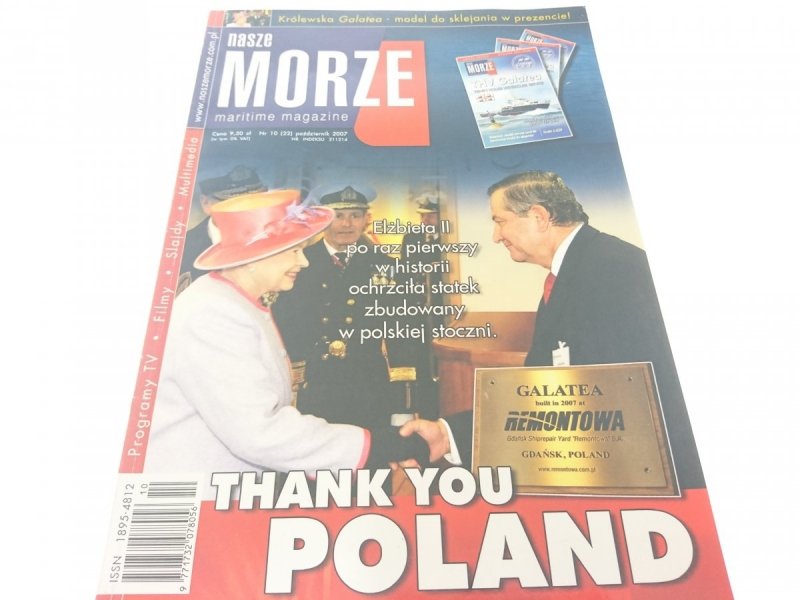 NASZE MORZE. MARITIME MAGAZINE 10-2007