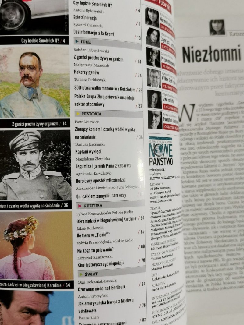 NIEZALEŻNA GAZETA POLSKA NOWE PAŃSTWO 03/2017