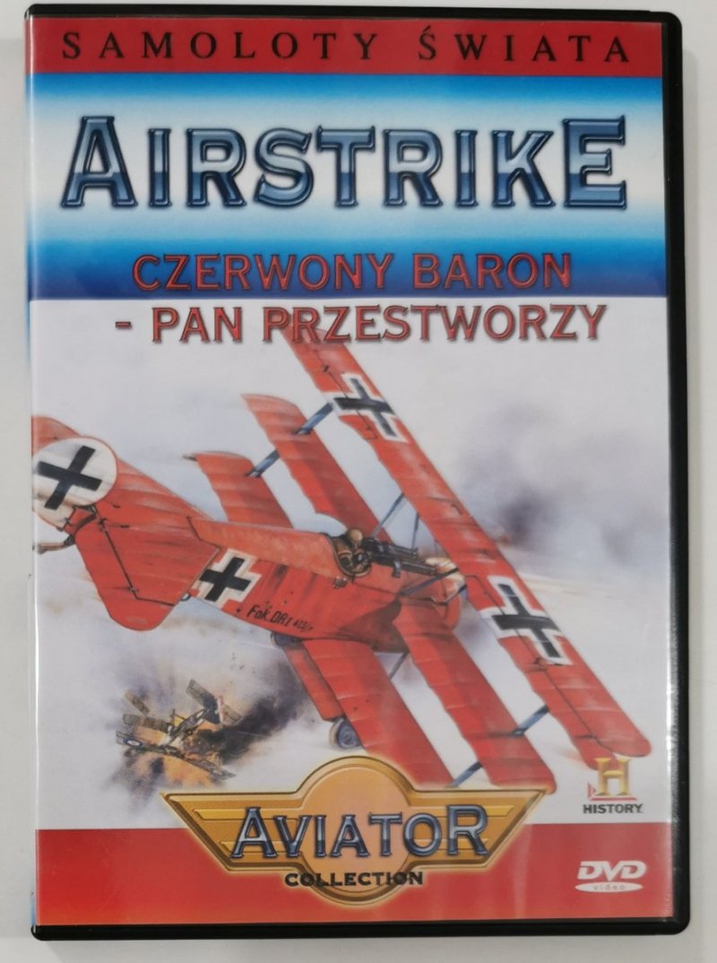 DVD. WIELKA ENCYKLOPEDIA LOTNICTWA. Airstrike 114 DVD PLUS 4 SEGREGATORY Komplet