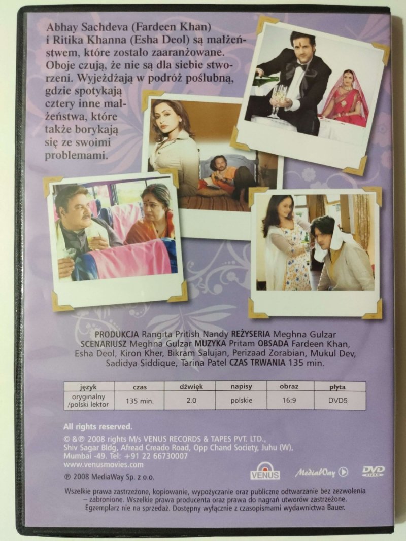 DVD. JUST MARRIED – NOWOŻEŃCY