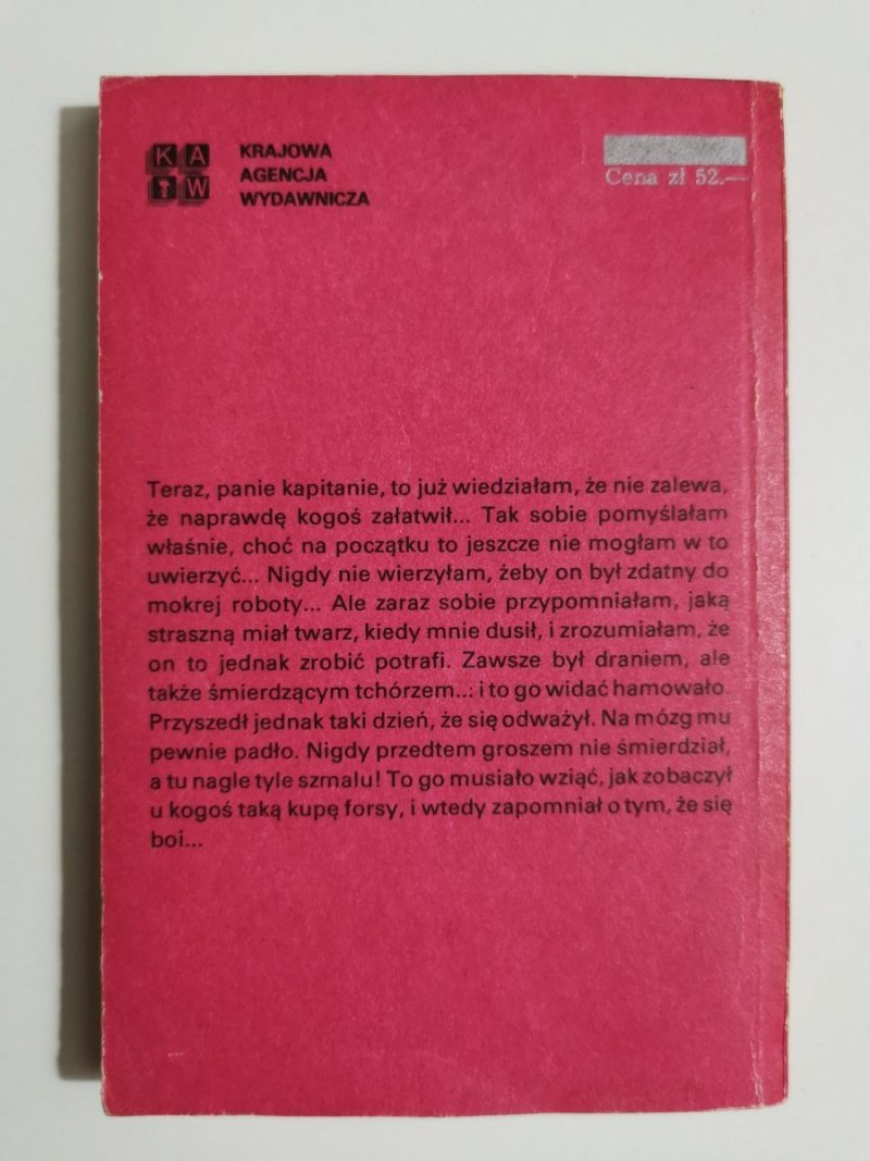 JESTEM NIEWINNY - Jerzy Siewierski 1981