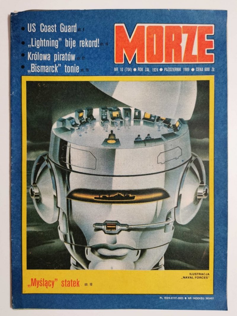 MORZE NR 10 (704) PAŹDZIERNIK 1989