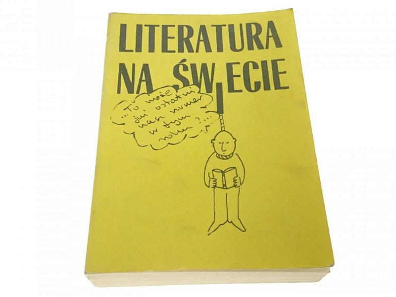LITERATURA NA ŚWIECIE NR 8-9 241-242 SIE-WRZE 1991