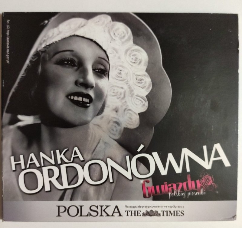 CD. GWIAZDY POLSKIEJ PIOSENKI – HANKA ORDONÓWNA