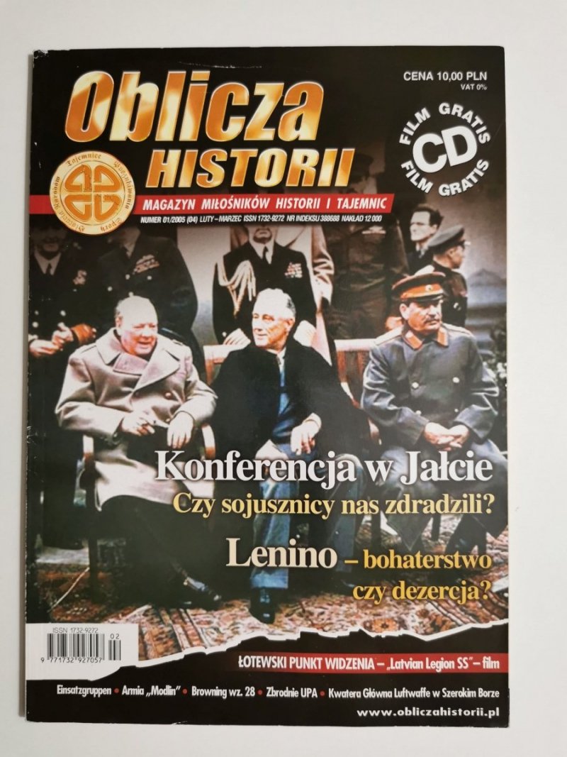 OBLICZA HISTORII NUMER 01/2005 (04) LUTY-MARZEC 