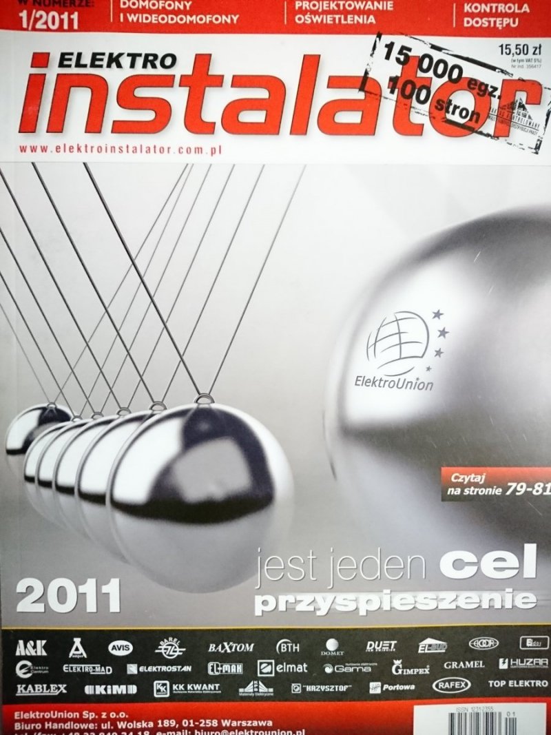 ELEKTRO INSTALATOR 1-2011