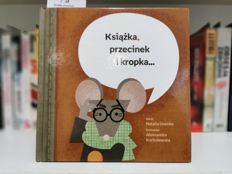 KSIĄŻKA, PRZECINEK I KROPKA - Natalia Usenko