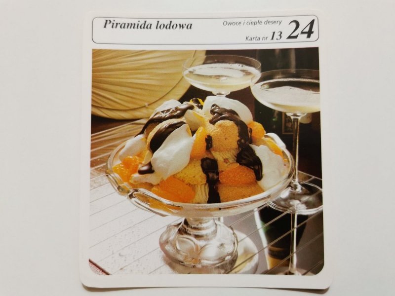 KARTA KULINARNA NR. 13 PIRAMIDA LODOWA