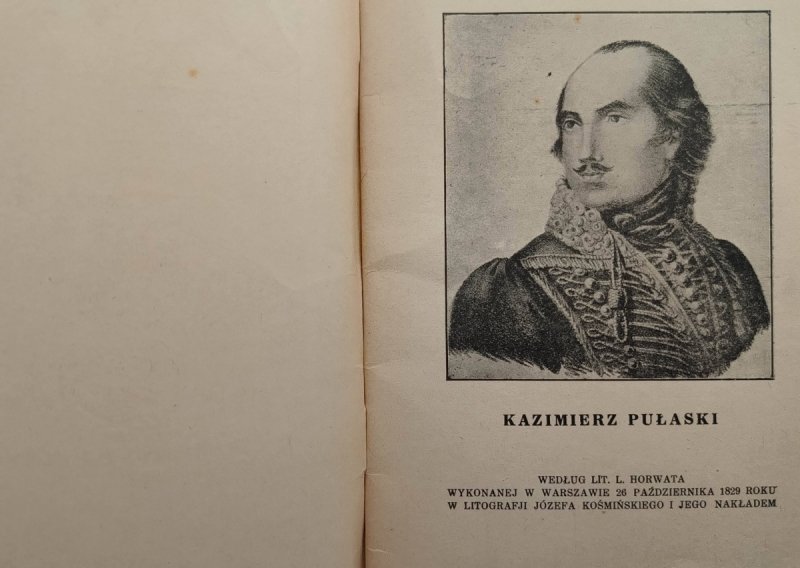 KAZIMIERZ PUŁASKI. KONFEDERAT BARSKI 1929 - Józef Makłowicz