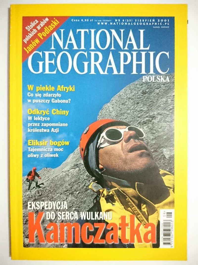 NATIONAL GEOGRAPHIC POLSKA   8-2001