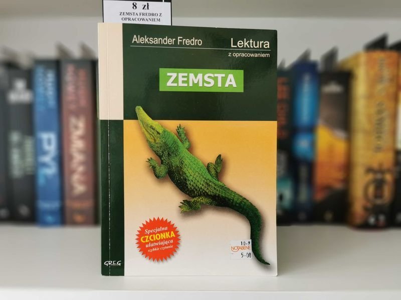 Zemsta - Aleksander Fredro Lektura z opracowaniem Greg