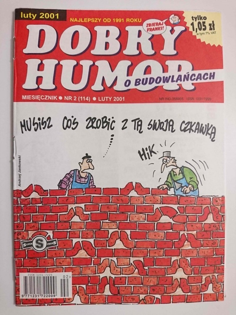 DOBRY HUMOR NR 2 (114) LUTY 2001