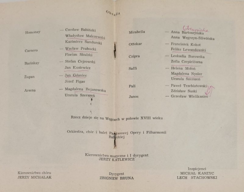 BARON CYGAŃSKI – JAN STRAUSS. OPERETKA W TRZECH ATKACH 