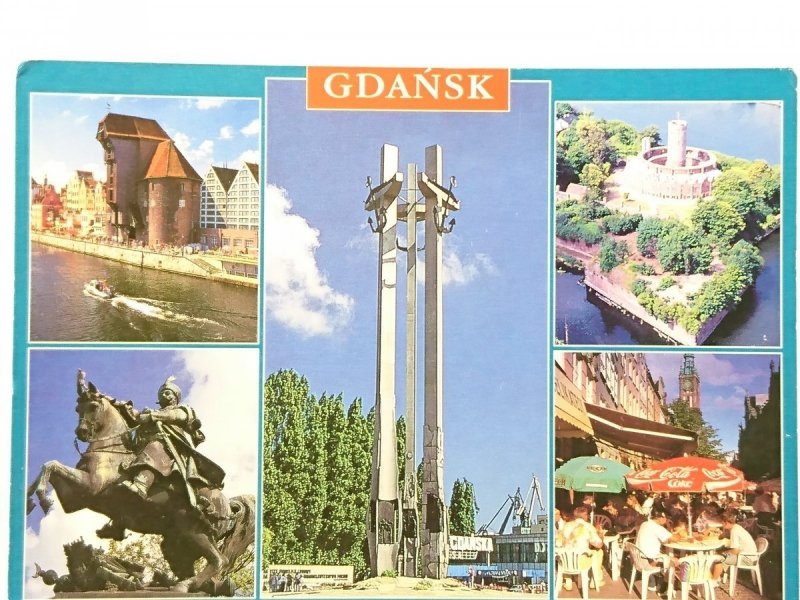 GDAŃSK. ŻURAW. POMNIK JANA III SOBIESKIEGO