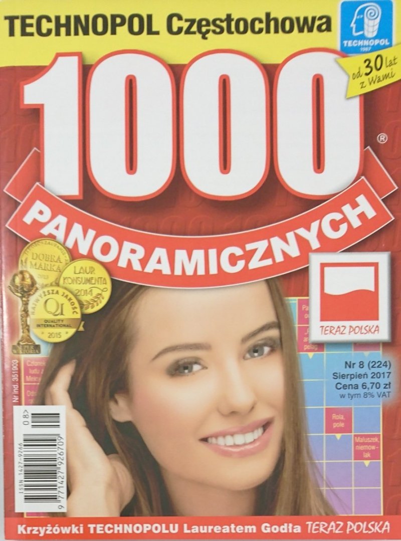 1000 PANORAMICZNYCH NR 8 (224) SIERPIEŃ 2017