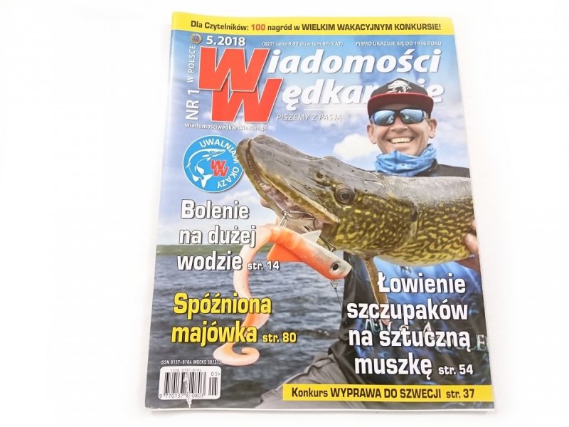 WIADOMOŚCI WĘDKARSKIE NR 5.2018 (827)
