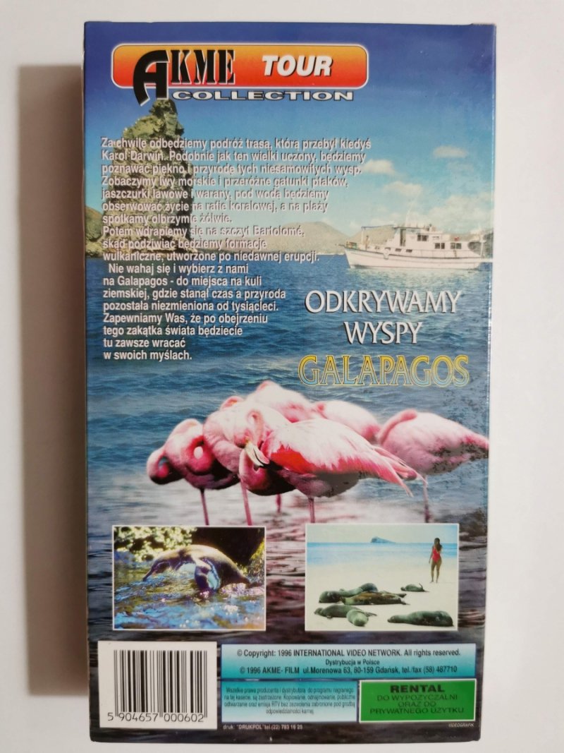 VHS. ODKRYWAMY WYSPY GALAPAGOS