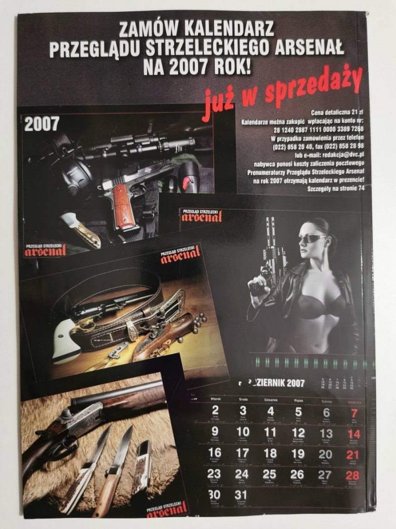 PRZEGLĄD STRZELECKI ARSENAŁ GRUDZIEŃ 2006 NR 12 (33)