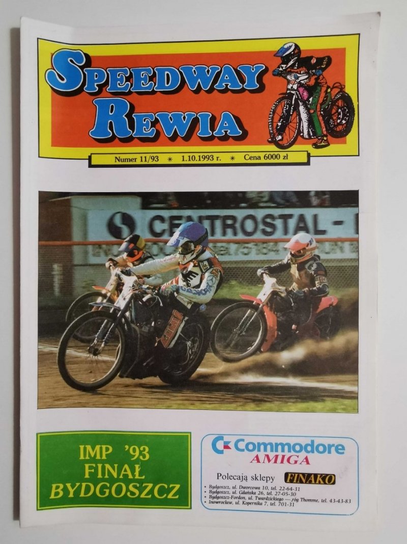 SPEEDWAY REWIA NR 11 1993