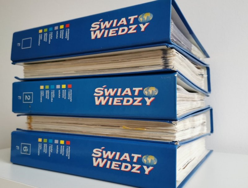 ŚWIAT WIEDZY. PIĘĆ SEGREGATORÓW 