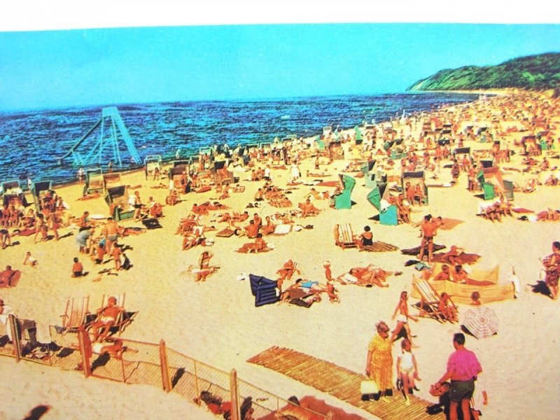 MIĘDZYZDROJE. PLAŻA, W GŁEBI KAWCZA FOT. BILIŃSKI