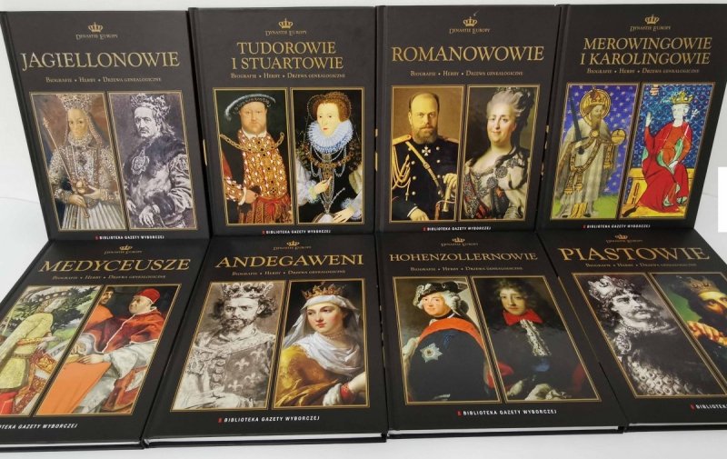 DYNASTIE EUROPY 16 TOMÓW KOMPLET