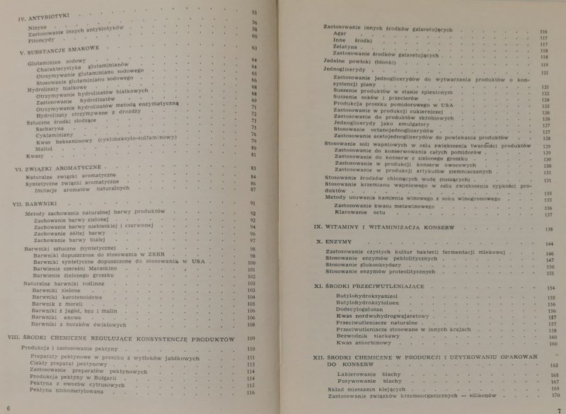 CHEMIA W PRZEMYŚLE KONSERWOWYM - Namiestnikow 1965
