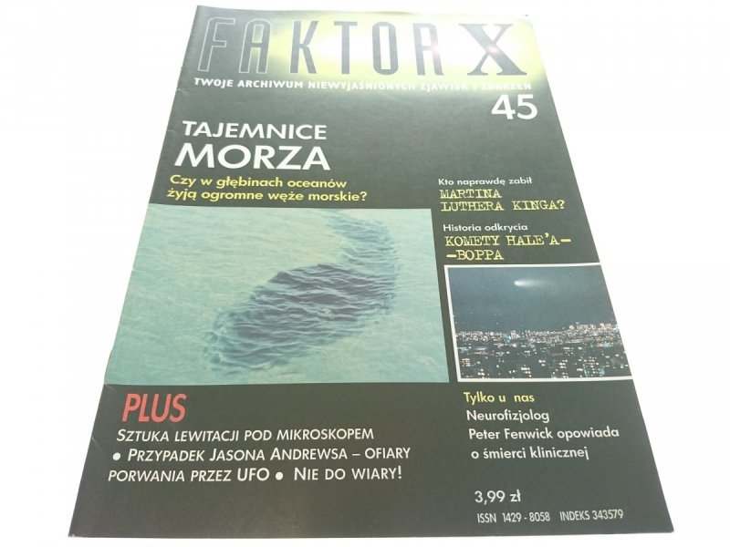 FAKTOR X 45 TAJEMNICE MORZA 2000