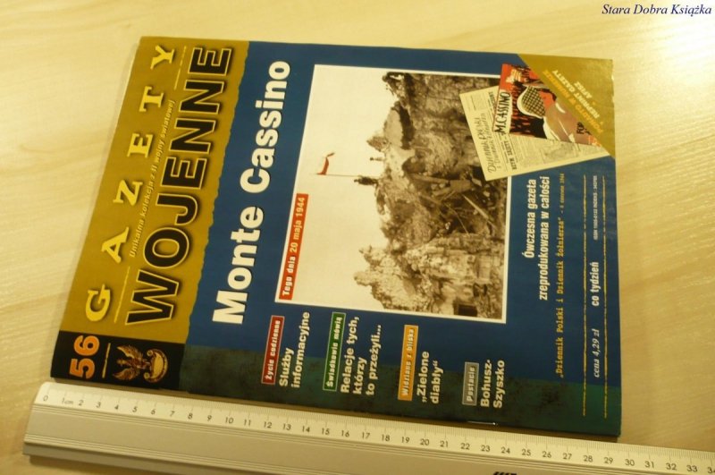 GAZETY WOJENNE 56 MONTE CASSINO