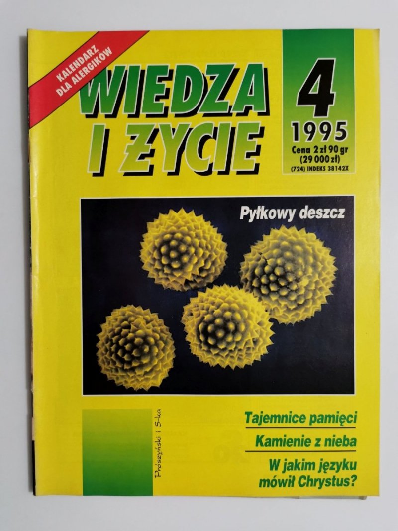 WIEDZA I ŻYCIE NR 4 1995 