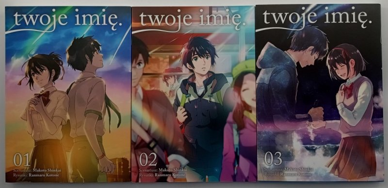 TWOJE IMIĘ. TOMY 1-3 - Makoto Shinkai