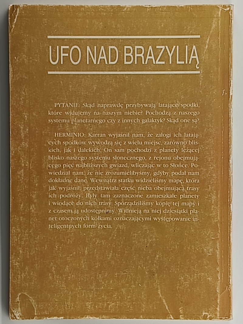 UFO NAD BRAZYLIĄ - Casellato Da Silva