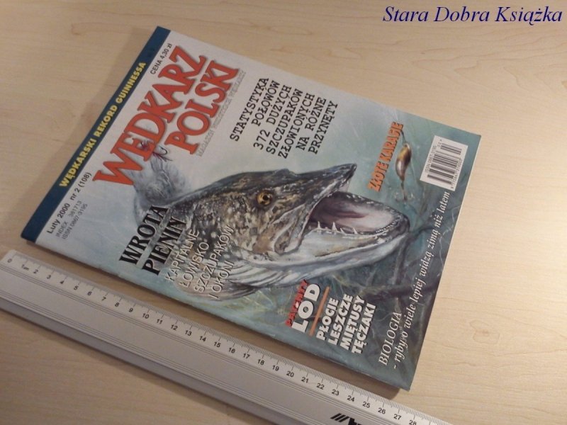WĘDKARZ POLSKI NR. 2/2000 ZŁOTE KARASIE