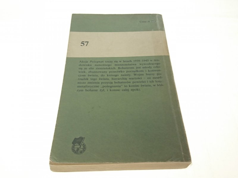 POŻEGNANIA - Stanisław Dygat 1979