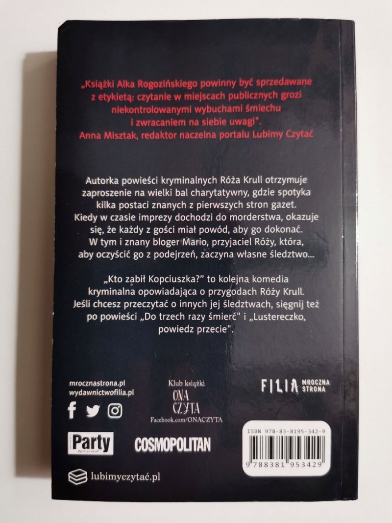 KTO ZABIŁ KOPCIUSZKA? - Alex Rogoziński 