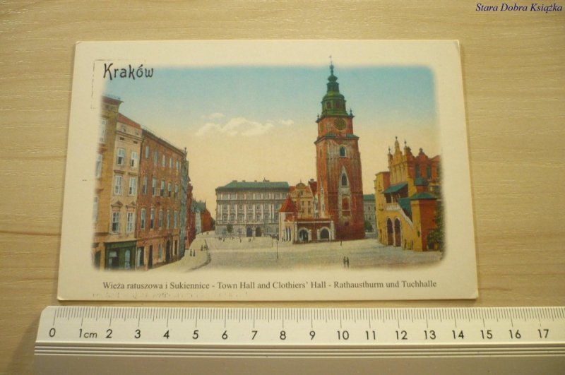 KRAKÓW. WIEŻA RATUSZOWA I SUKIENNICE