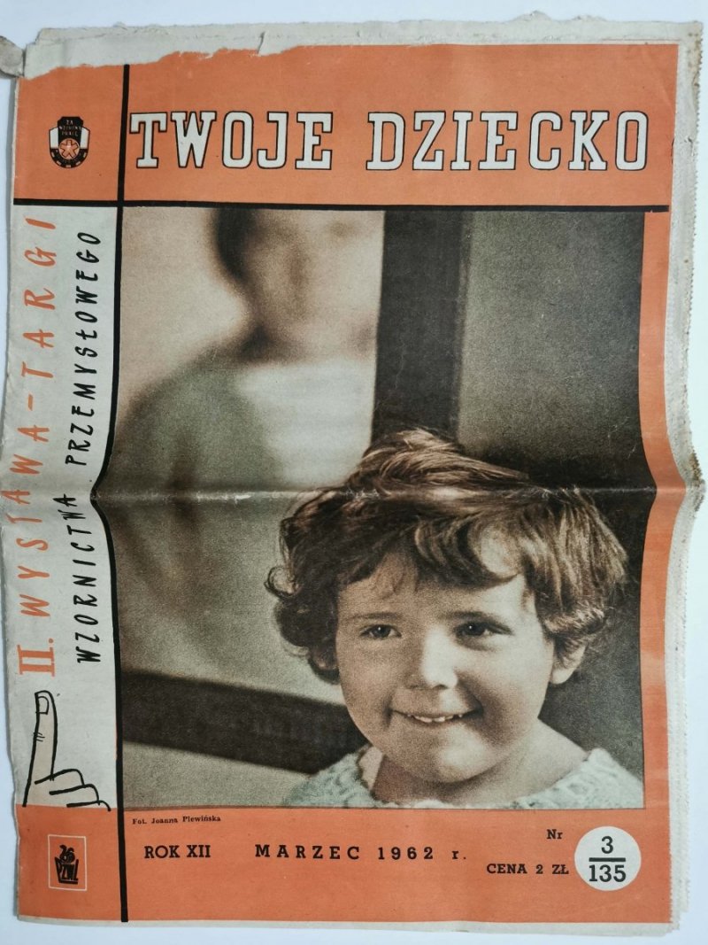 TWOJE DZIECKO ROK XII MARZEC 1962 r. NR 3/135
