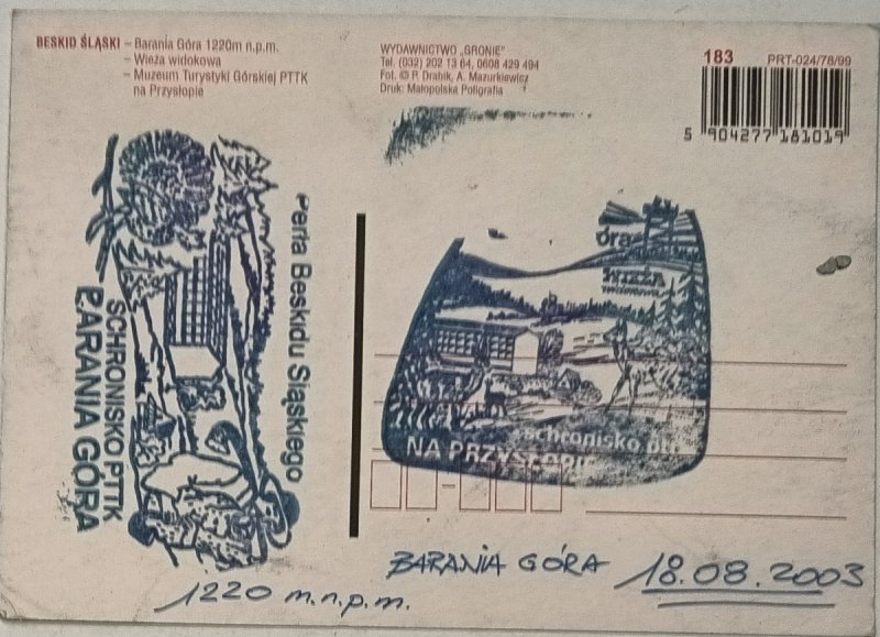 BESKID ŚLĄSKI. BARANIA GÓRA... FOT. P. DRABIK