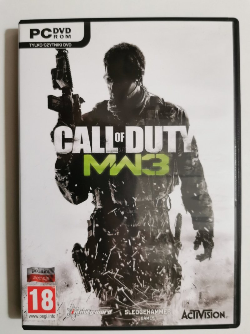 PC DVD-ROM CALL OF DUTY MW3