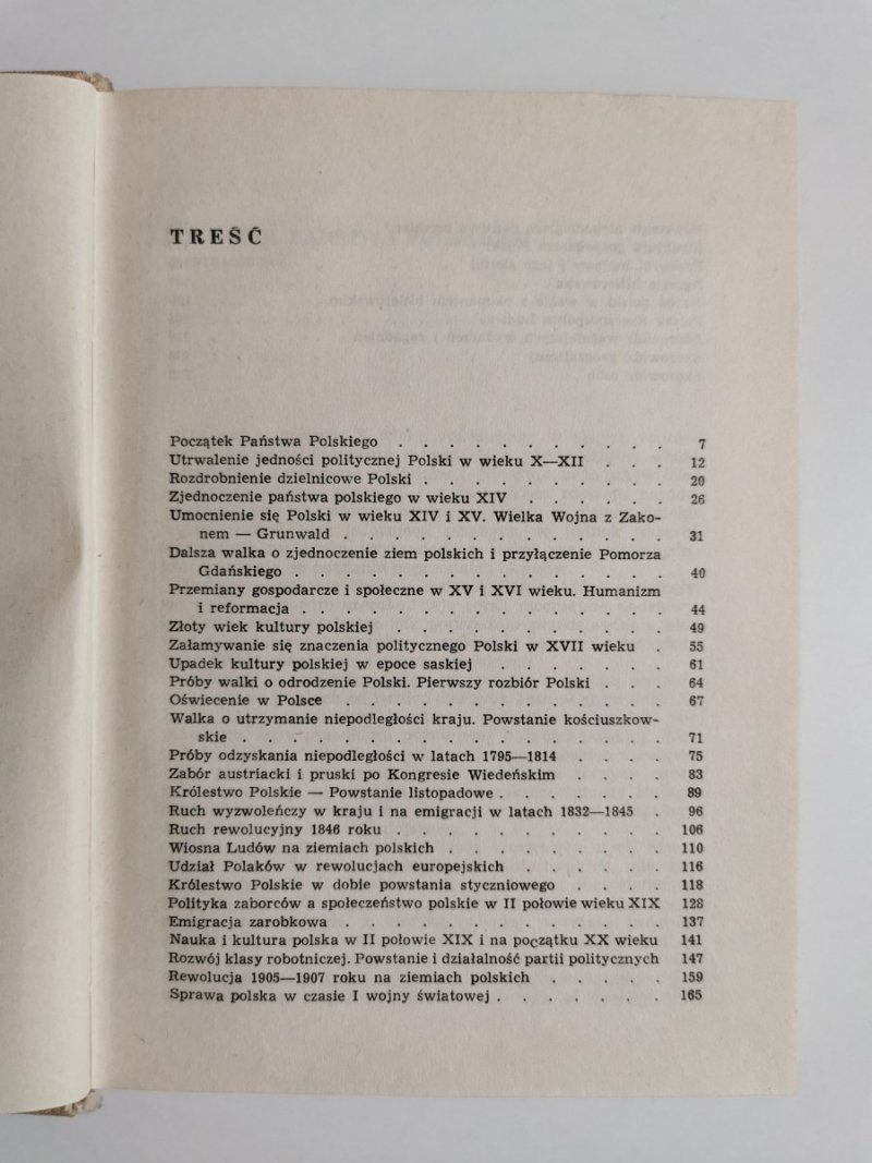 ZARYS HISTORII POLSKI - Stanisław Arnold 1965